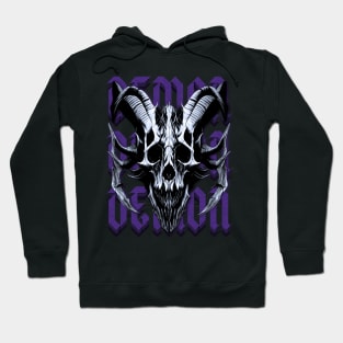 Purple Demon Skulls Hoodie